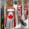 Short dress Simply Mesh Canada