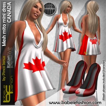 Short dress Mito Mesh Canada