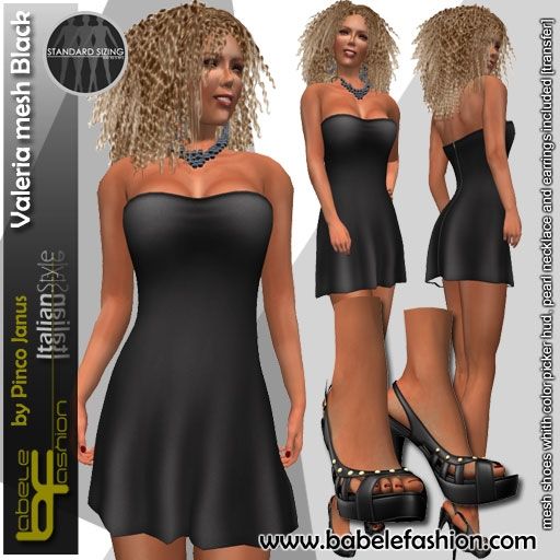 box valeria black bis