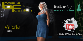 Valeria dress blue : short sensual dress