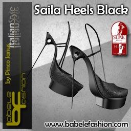 box scarpe saila black